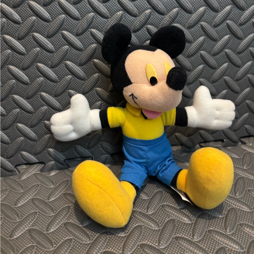 Vintage 1990s Disney Mickey Mouse Acrotoys, Inc a Mattel‎ Company 10" Tall
